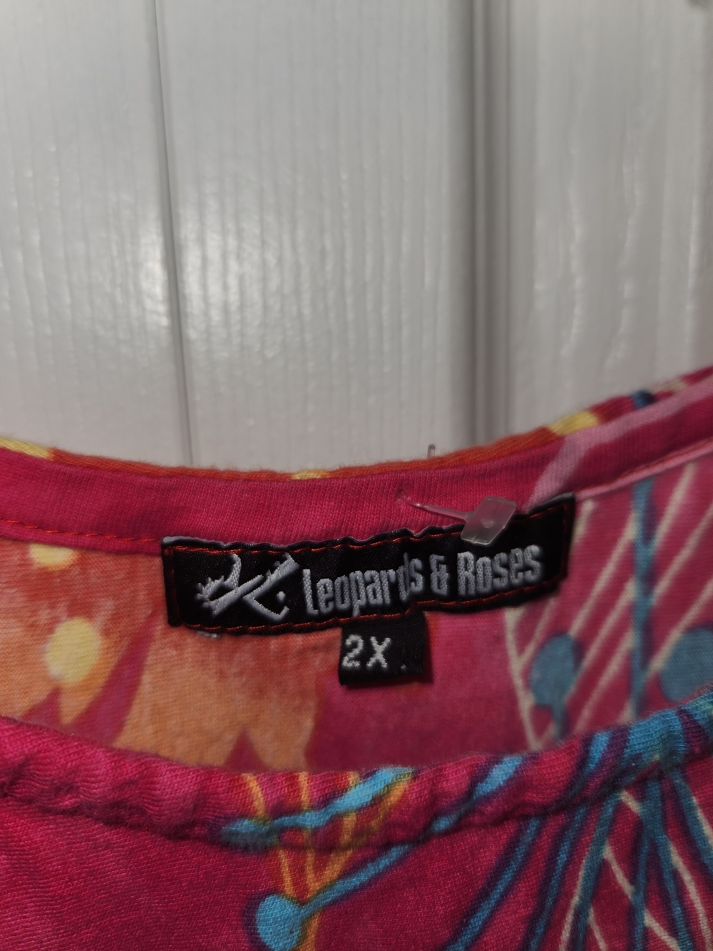 🍉Leopards & Roses Abstract Dress - Picture 4 of 6